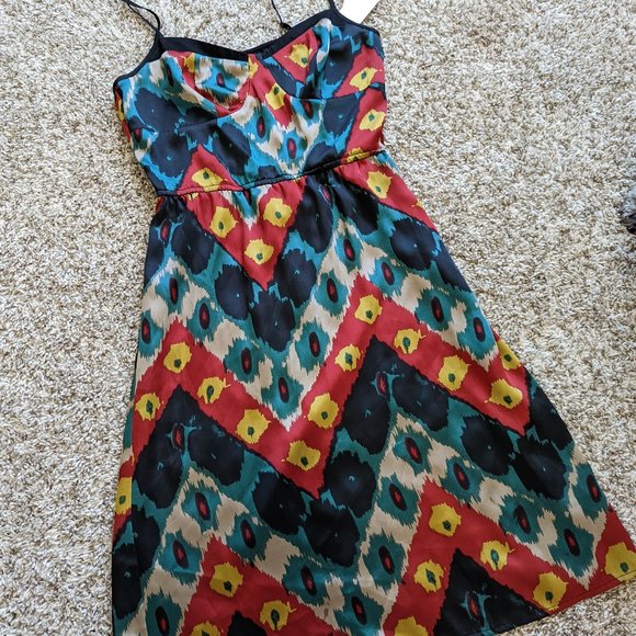 TLH by Hype Silky Print Dress - Picture 3 of 6